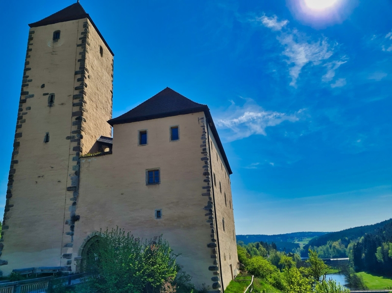 Burg Trausnitz gen Pfreimdtal